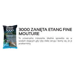 Sensas Zanęta 3000 Etang Fine Mouture 1kg